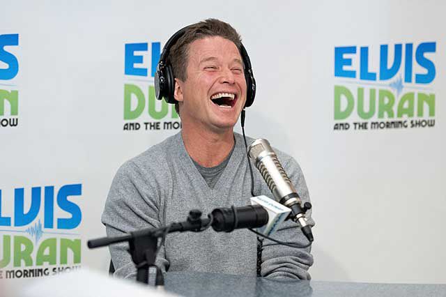 Billy Bush laughing, possibly the way he did at Donald Trump's pussy grabbing remarks